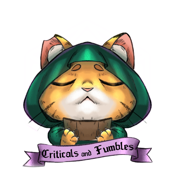 Criticals and Fumbles logo